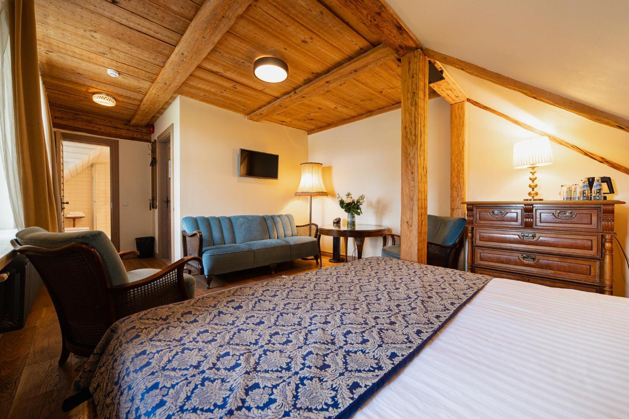 Boutique Hotel Virkas Muiza Kuldīga Oda fotoğraf